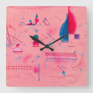 Sticks, The Roos, 1933, door Wassily Kandinsky Vierkante Klok