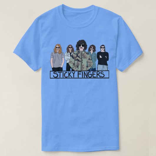 Sticky Fingers 2 T-shirt (Design voorkant)
