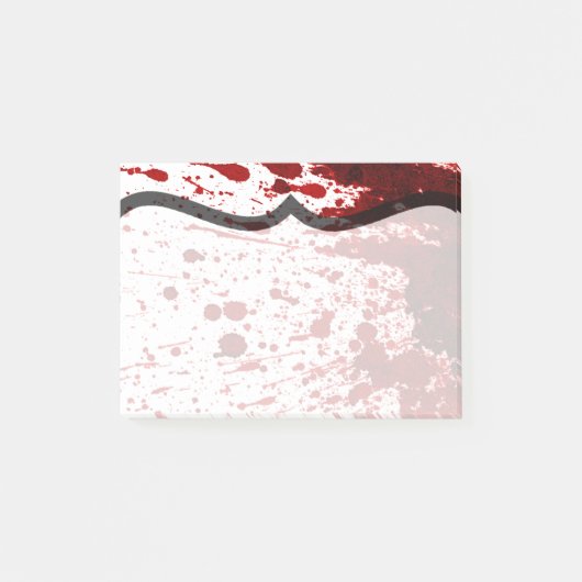 Sticky Notes Blood Splatter Vampire Gothic (Voorkant)
