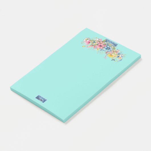 Sticky Notes (Floral Blue-Notes2)RFPMDesigns©️2024 (Schuin)