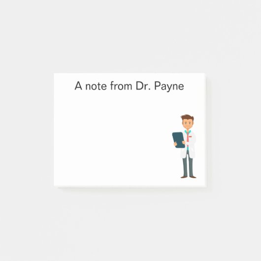 Sticky Notes for Doctors, Nurse, Dentist Male (Voorkant)
