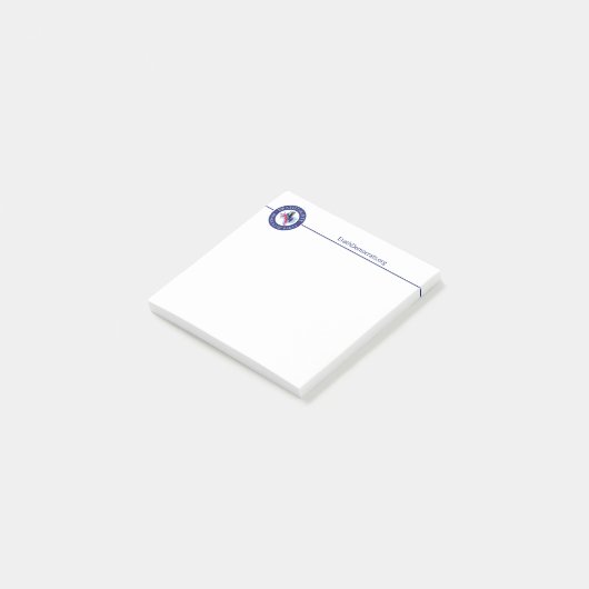 Sticky notes van het ECDP (Schuin)