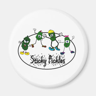 Sticky Pickle Logo Magneet