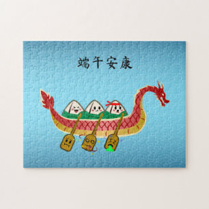 Sticky Rice Dumpling op Dragon Boat Festival Legpuzzel