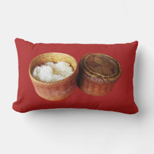 Sticky Rice [Khao Niao] Thai Lao Food Kussen