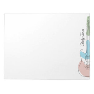 Sticky Tunes Bloc-notes Laissez la musique par