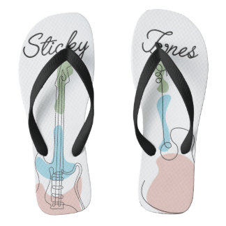 Sticky Tunes | Flip-Flops | "Let Music Speak" Teenslippers