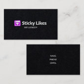 Sticky Visitekaartjes (Voorkant / Achterkant)