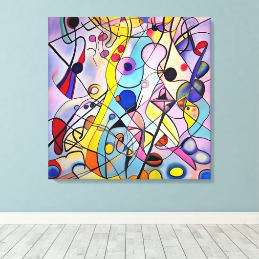 Stiddleficks Canvas Afdruk (Insitu (Houten vloer))