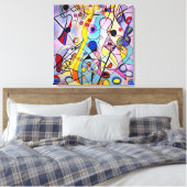 Stiddleficks Canvas Afdruk (Insitu (Slaapkamer))