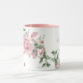 Stiefmoeder Jaar Opgesteld Aangepaste Roze Rozen Mok (Midden)