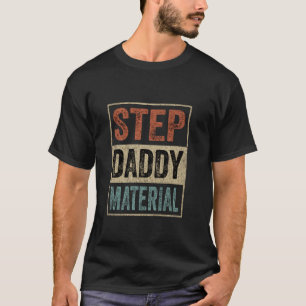 Stiefvader Materiaal Stiefvader Retro Humoristisch T-shirt