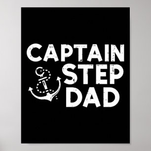Stiefvader van de boot eigenaar familie stiefvader poster