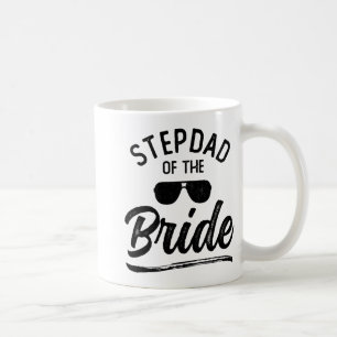 Stiefvader van de bruid bijpassende huwelijksfeest koffiemok