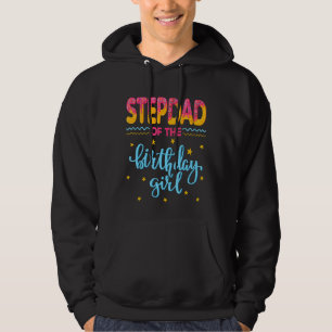 stiefvader van de verjaardag meisje lieve donut do hoodie