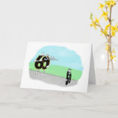 STIEKEM 60-JARIG JUBILEUM KAART (Gele Bloem)