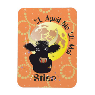 Stier 21. April bis 20. Mai Premium Flexi Magne Magneet