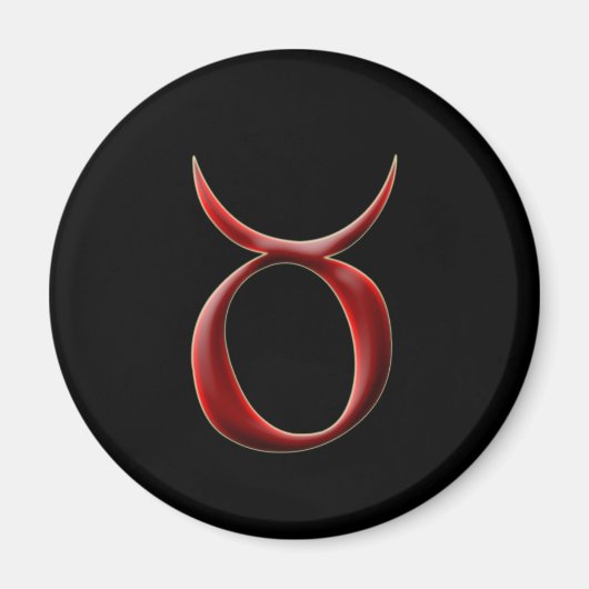 Stier #2 magneet (Voorkant)