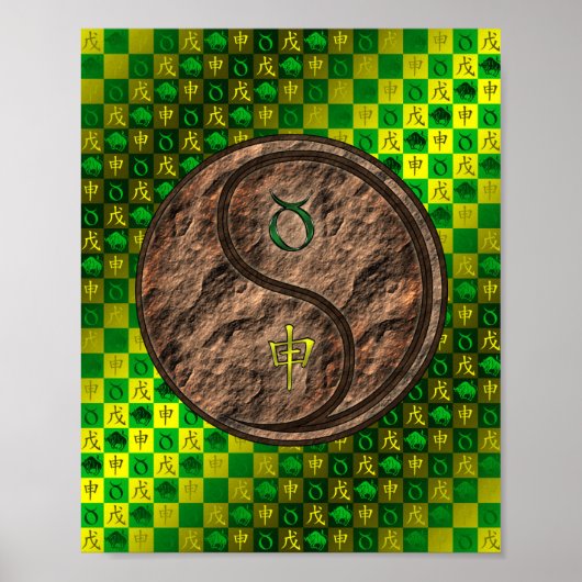 Stier & Aardaap Poster (Voorkant)