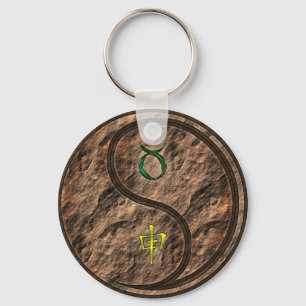 Stier & Aardaap Sleutelhanger