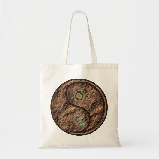 Stier & Aarde Hond Tote Bag (Voorkant)
