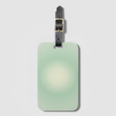 Stier Aura Gradient Zodiac, Groene Aura Gradient Bagagelabel (Voorkant (verticaal))