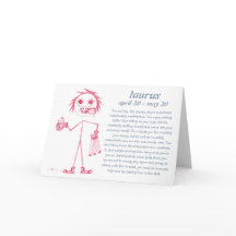 Stier [ - BitchScope - ] Verjaardag Kaart