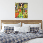 Stier Classic Vrouw Portret Gotische Kunst Canvas Afdruk (Insitu (Slaapkamer))