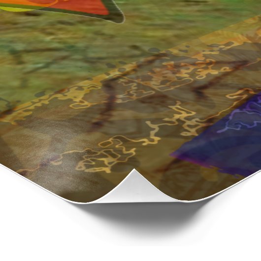 Stier Classic Vrouw Portret Gotische Kunst Perfect Poster (Hoek)