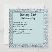 Stier de stier sterrenbeeld Verjaardagsfeest (Achterkant)