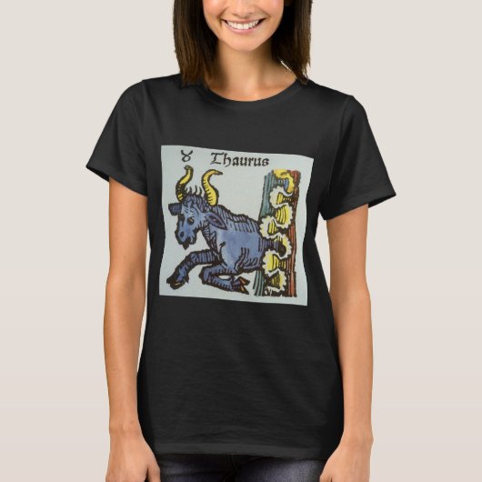 Stier de stier, tekenen van de dierenriem t-shirt (Voorkant)