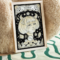 Stier Elegant en Grond - Zodiac Wall Art