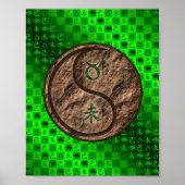 Stier en aardgeit poster (Voorkant)