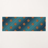 Stier en houtox yogamat (Voorkant (horizontaal))