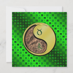 Stier- en metaalgeit kaart