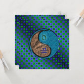 Stier en wateros kaart (Voorkant / Achterkant in situ)