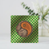 Stier & Hout Rat Kaart (Staand voorkant)