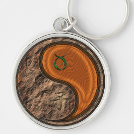 Stier & Hout Rat Sleutelhanger