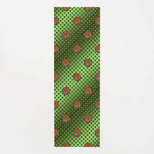 Stier & Hout Rat Yogamat (Voorkant)