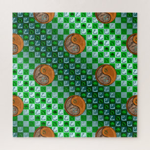 Stier & Hout Slang Legpuzzel