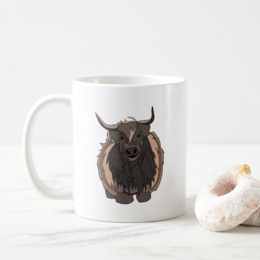 stier koffiemok (Met donut)