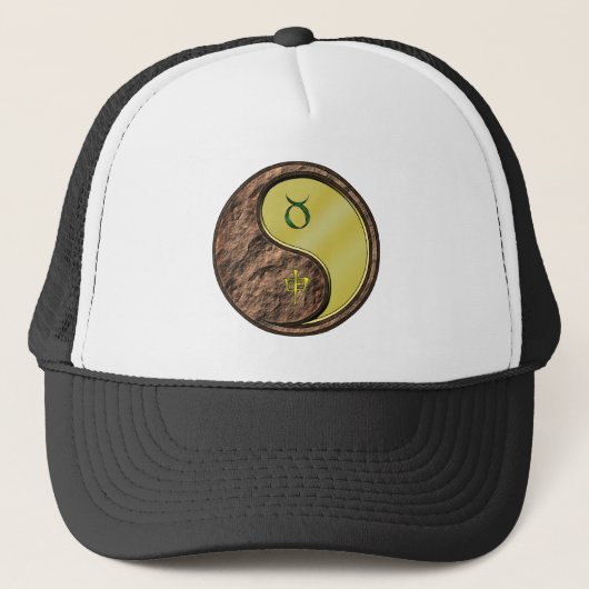 Stier & Metalen Aap Trucker Pet (Voorkant)