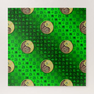 Stier & Metalen Geit Legpuzzel