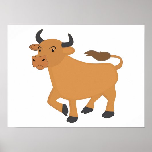 Stier Poster (Voorkant)