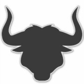 Stier Sticker (Voorkant)