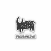 Stier Sticker (Voorkant)