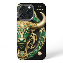 Stier Stier, Smaragd en Goud Gepersonaliseerd