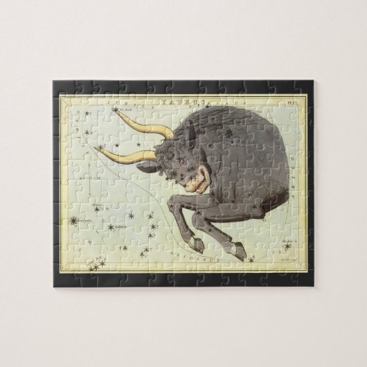 Stier Stier,  sterrenbeeld Urania's Mirror Legpuzzel (Horizontaal)