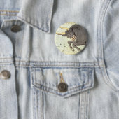 Stier Stier,  sterrenbeeld Urania's Mirror Ronde Button 5,7 Cm (In situ)