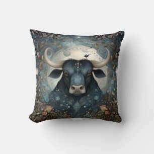 Stier Stier Zodiac Astrologie Mystieke Verjaardag Kussen